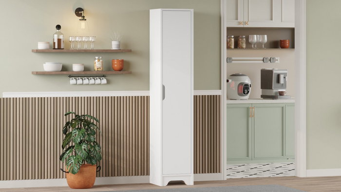 Hanah Home Armario Multiusos Blanco LIB3-W